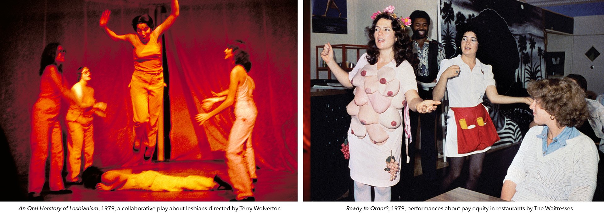 An Oral Herstory of Lesbianism and Ready to Order? — performance art 1970s–1980s